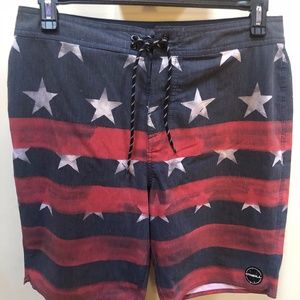 O'Neill Swim Trunks Size 33